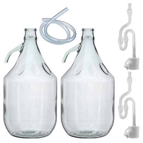 Glass demijohn litre - glass, 5