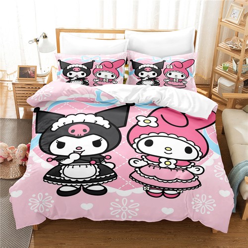 Kuromi melody quilt cover - kuromi,