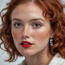 Mosaic Inlay Earrings