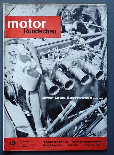 Motor rundschau 1963 dkw - 1963/13, f