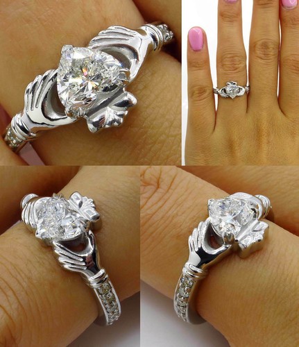 3ct heart moissanite solitaire - moissanite,