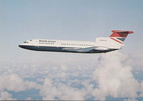 British airways trident two - british,