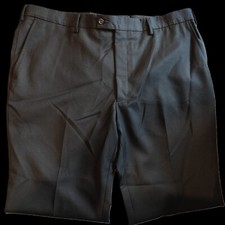 Sax Altman Wool Blend Trousers in Navy W100cm(39.4in)/L79cm(31.1in)