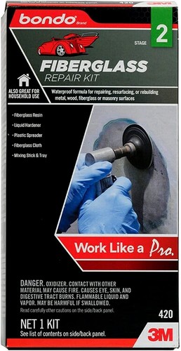 Fiberglass resin repair kit - fiberglass,