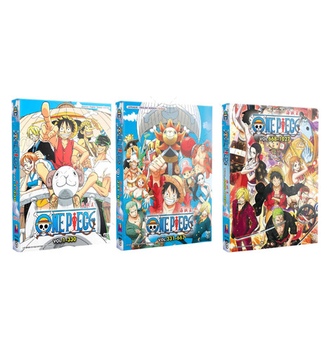 Anime one piece collection dvd - collection,