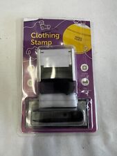 Clothing Stamp School Uniform Clothing Marker Stamp Fabric Textile Personalise