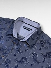 The Spitalfields Navy Paisley