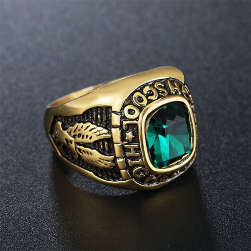 Stainless steel men rings - stainless,