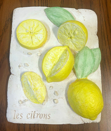 Vintage raised lemons - 3d,