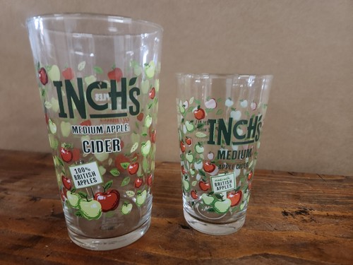 Inch cider pint glass - inch's,