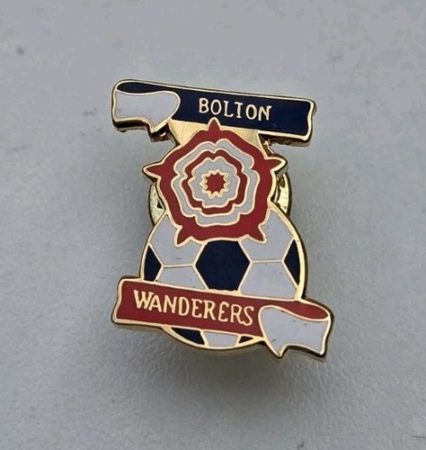 Bolton wanderers vintage pin - bolton,