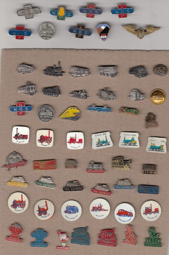 Vintage railway train logo - railway,