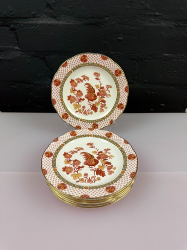 Wedgwood golden cockerel tea - cockerel,