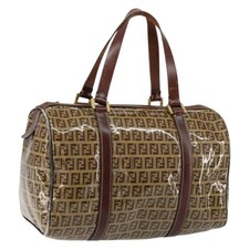 FENDI Zucchino Canvas Boston