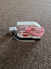 Portable black & decker stowaway SW100 Foldable travel iron Small Electric Used