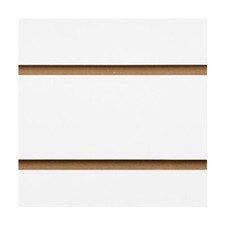 Slatwall Panel White