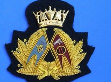 A Selection of Merchant Navy Officer's Bullion Cap Badges  *[MerNav]