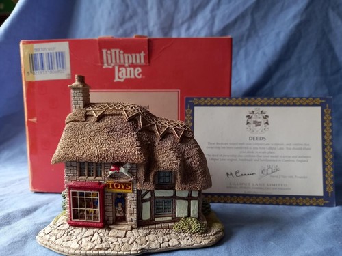 Lilliput lane the toy shop - lilliput, 'the