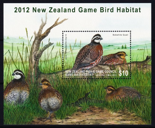 New zealand 2012 game bird - zealand,