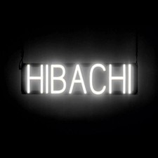 SpellBrite HIBACHI Sign | Neon
