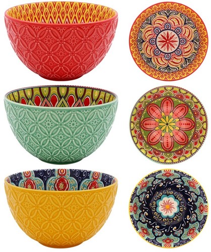 Tuscany bowls 13cm - set, 3