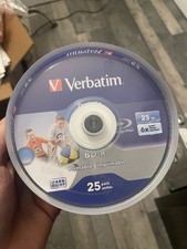 25 Verbatim Blu Ray 43811