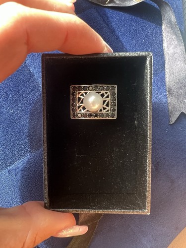 Freshwater cultured pearl ring - freshwater,
