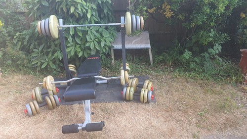 Complete york home gym weights - complete,