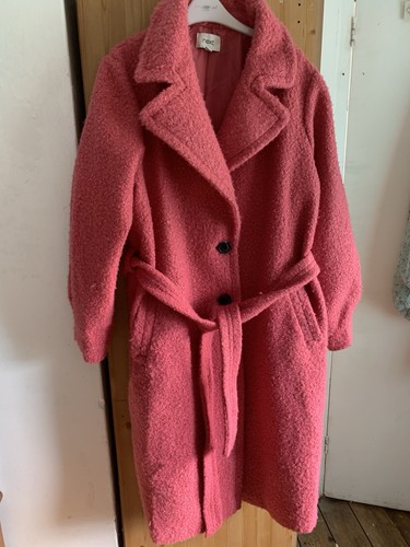 Next pink coat with - next,