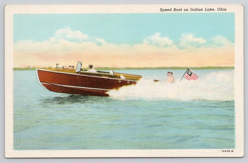 Chris craft speed - boat, wood
