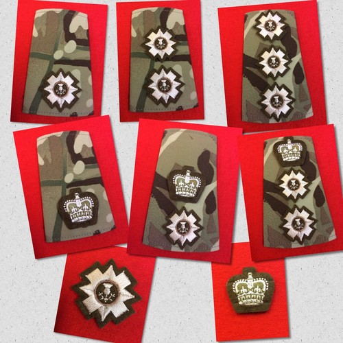 Scots guards officers - guards, rank