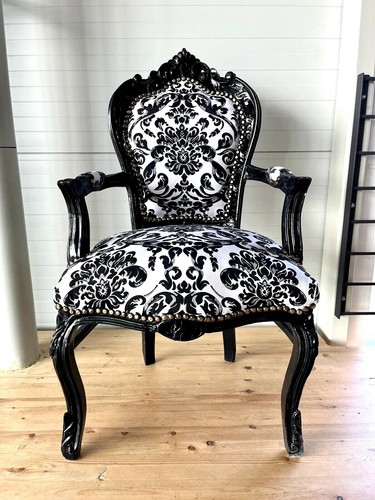 Armchair french louis chair - armchair,