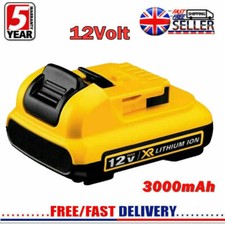 Battery For Dewalt 10.8V/12V XR Slide Pack DCB120 DCB121 DCB123 DCB125 DCB127