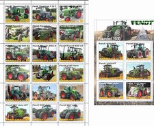 Stamp sheet+block Fendt