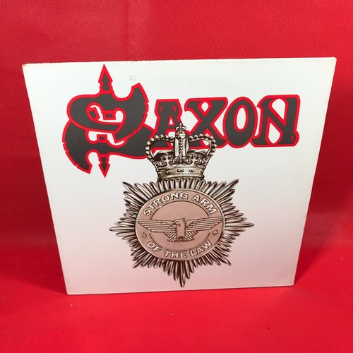 Saxon strong arm the law - saxon,