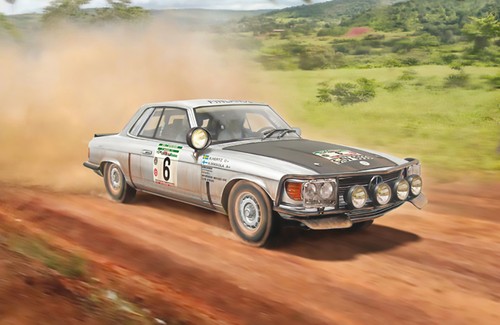 Italeri mercedes 450 - 1:24, sl