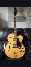Vantage 655VG Semi-Acoustic Archtop Electric Jazz Guitar