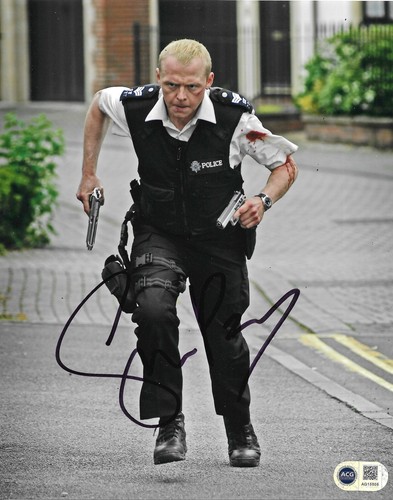Simon pegg signed - simon, fuzz