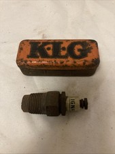 Vintage KLG Spark Plug  Tin
