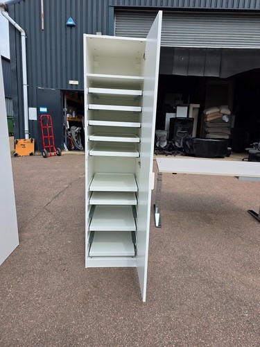 Ikea white wardrobe cabinet - white,