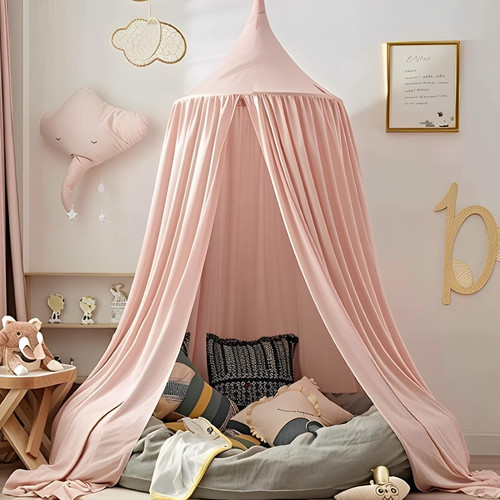 Kids bed canopy round dome - canopy,