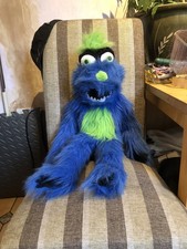 Puppet Company Blue Monster 22" Full Body Hand Puppet Soft Toy Plush Alien Furry