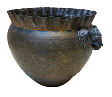 Vintage Heavy Etched Brass