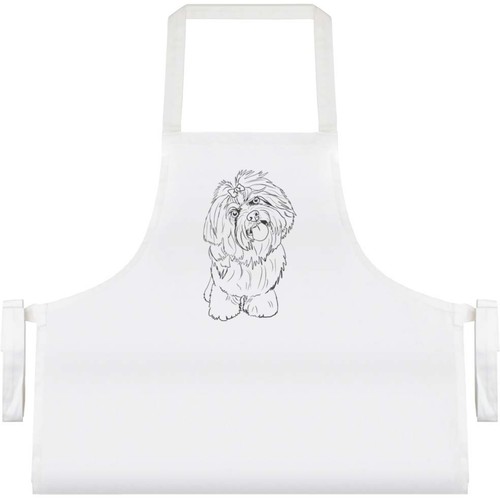 Lhasa apso dog - dog', apron