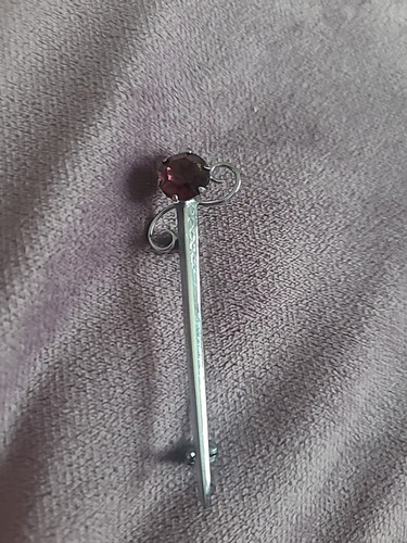 Vintage silver coloured purple - vintage,