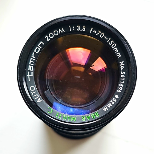 Tamron 150mm 8 adaptall - f/3.8,