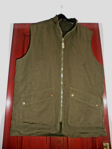 Chameau olive green canvas - olive,