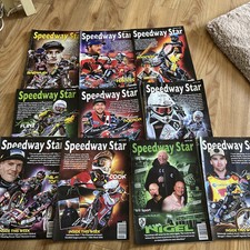 bundle of speedway stars 2022 magazines in vgc joblot 10 Issues 5 Feb - May A4