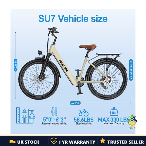 Aairsk su7 electric city - city, bike