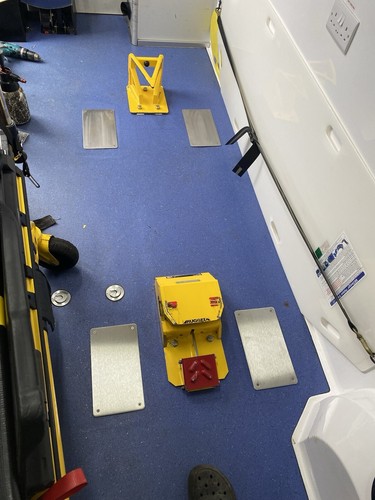 Ambulance stretcher floor - ambulance,